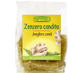 Jengibre candi bio Rapunzel 75 gramos
