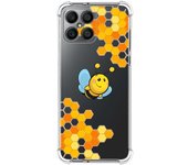 Funda Silicona Antigolpes para Huawei Honor X8 diseño Abeja Dibujos