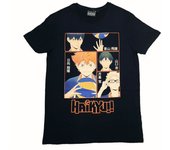 Camiseta adulto Haikyu!! negra ORIGINAL Raíz MERCHAN-STORE Camisetas