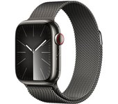 Apple Watch Series 9 GPS 41mm Caja de acero Inoxidable Gris Milanese Loop Gris