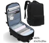 Mochila Viaje Cabina Avion 40x20x25 para Ryanair,  maletas de viaje cabina avion Bolsa de Cabina  para EasyJet Equipaje de Mano Cabina Avion Mochila de Senderismo