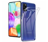 Funda para Samsung Galaxy A41 (4G) Carcasa Gel TPU Silicona Transparente GTR + Protector Pantalla Cristal Templado Movilear