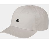Gorra Gris Carhartt Madison Logo Cap Moonbeam