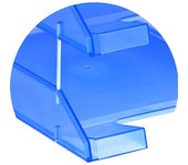 Varilla elevadora metalica para bandejas de sobremesa ref. 715 fm 50 mm pack de 4 unidades