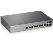 Zyxel GS1350-12HP-EU0101F switch Gestionado L2 Gigabit Ethernet (10/100/1000) Energía sobre Ethernet (PoE) Gris