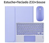 For Samsung Galaxy Tab A9 Plus 11 inch Case, Keyboard Case for Samsung Galaxy Tab A9+ 11 inch SM-X210/X216/X218