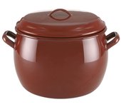 Quid Olla Abombada Antiadherente 36cm con Tapa para Vitrocerámica, Inducción, Gas y Lavavajillas