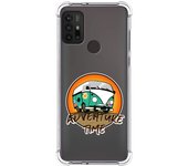 Tumundosmartphone Funda Silicona Antigolpes para Motorola Moto G10 / G20 / G30 diseño Adventure Time Dibujos