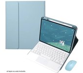 Wireless Magic Keyboard Case for IPad Air 6th 11 2024 Spanish Russian Korean Hebrew Arabic Thai Bluetooth Keyboard Covers Funda