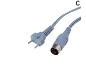 Strong Machine Accessories Nail Drill Handpiece Cord Power Cable For Electric Manicure Drill Gray Handle Rope