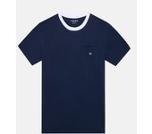 Silbon - Camiseta special fit bolsillo azul marino