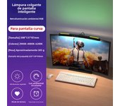 LED Monitor Light Bar Curved Screen Hanging Lamp RGB Background Atmosphere Lights Stepless Dimming For Gaming Room Decoration
