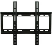 FGNS Soporte de pared universal fijo para monitores o televisores LED, OLED, LCD, Plasma de 32" hasta 65",Soporte de Televisores en Pared con Carga de 60 kg, VESA máx. 600 x 400 mm, Negro