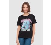 Dale un toque de personalidad a tu look con esta camiseta con estampado gráfico INSIDE
