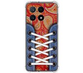 Tumundosmartphone Funda Silicona Antigolpes para Xiaomi Poco F6 Pro 5G diseño Zapatillas 10 Dibujos