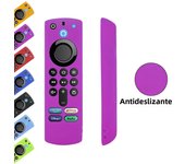 Silicone TV Remote Control Case Fit for Amazon ALEXA Voice Fire TV Stick 4K 3rd Generation Shockproof Anti-Slip Protector Cover