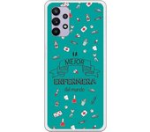 Funda compatible con Samsung Galaxy A32 5G - La mejor enfermera del mundo