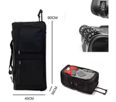 Bolso with Rueda Oxford, Maleta ultraligera de gran capacidad para equipamiento Rodante de 32/40 pulgadas, Maleta de viaje ligero, ideal para viaje, Estudiantes, etc.