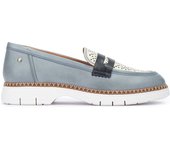 Mocasines Mujer Pikolinos Henares W1A-3864C1 Piel Vacuno Denim - Confort y Durabilidad - Tacón 3.5 Cm