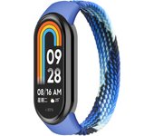 Braided Solo Loop for Xiaomi Mi Band 9 Strap Replacement accessories Elastic Nylon Watchbands correa bracelet for Miband9 8 NFC
