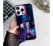 Epc A- Arcane Jinx Phone Case IMD Phone Case For IPhone 16 15 14 13 12 11 Pro Max Plus Color Silver Cover