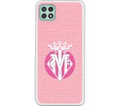 Funda original compatible con Samsung Galaxy A22 5G - Villarreal rosa