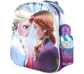 MOCHILA INFANTIL 3D CON BOTELLIN FROZEN II