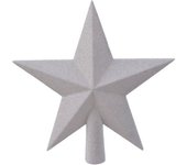 Estrella Blanca para árbol de Navidad EDM 72013 - Decoración Navideña