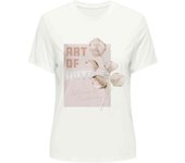 Camisetas M/C marca Only modelo 15307292 - Cloud Dancer para mujer en color blanco