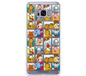 Funda original compatible con Samsung Galaxy S8 - Garfield Comic