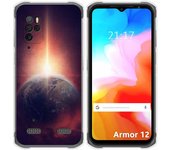 Funda Silicona para Ulefone Armor 12 5G diseño Tierra Dibujos
