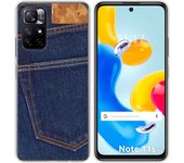 Funda Silicona para Xiaomi Redmi Note 11s 5G diseño Vaquero Dibujos