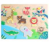 BP Puzle de Animales de la Jungla Educativo E Interactivo