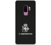 Funda original compatible con Samsung Galaxy S9 Plus | RC Deportivo Escudo Monocromo | TPU MATE