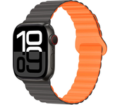 Magnetic Strap For Apple Watch Band 40mm 45mm 46mm 44 mm 41mm 49mm 42 38 Silicone Bracelet iWatch series 8 SE 6 7 8 9 10 Ultra 2