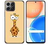 Funda Silicona para Huawei Honor X8 diseño Jirafa Dibujos