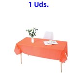 1pc Reusable Tablecloths 137x183cm BPA Free Plastic Dining Table Cover Cloth for Parties Picnic Camping Disposable Tablecloths