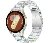 20mm Clear Strap For Samsung Galaxy Watch 7 6 5 40/44mm Women Bracelet For Galaxy Watch 4 5 6 43/47mm Band Transparent Wristband