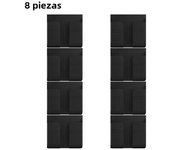1-4pcs Wall Mounted Storage Box Multifunction Punch Free Organizer TV Remote Control DIY Mobile Phone Plug Charging Holder Stand