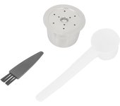Cápsulas de café reutilizables de acero inoxidable aptas para cafeteras Wacaco Minipresso