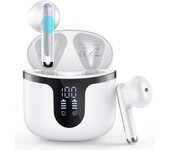 Auriculares Bluetooth, Auriculares Inalámbricos Bluetooth 5,3 Intruditivos with Indicador LED,Auriculares Impermeables IP7