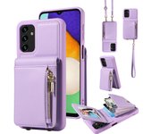 Zipper Leather Phone Case For Samsung Galaxy S24 Ultra S24 plus S24 S23 FE S22 S21 Z Flip 5 Z Fold 5 Z Fold 6 Z Flip 6 S25 Plus