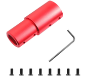 Aluminum Extension Tube Pipe Extender Pole For Xiaomi M365/Pro/Pro 2 Modification Upgrade Electric Scooter Anti-rust