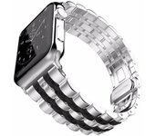 For Apple Watch Band 42mm 46mm 44mm 40mm 41mm 45mm 49mm Metal Bracelet iWatch Series 10 SE Ultra 2 Luxury Stainless Steel Strap