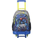 Totto Mochila infantil ruedas Monark L -Dimensiones:33 x 47.5 x 16 cm-Material: Poliester