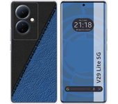 Funda Silicona para Vivo V29 Lite 5G diseño Cuero 02 Dibujos