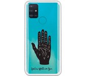 Funda compatible con Samsung Galaxy M51 - Mano Maldicon