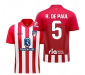 Camiseta Adulto Atlético de Madrid R. De Paul #5 – Primera Equipación 23/24