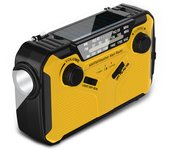 Radio de emergencia de 2500mAh, Solar Deviction with Manivela, para Supervivencia al Aire Libre, Escalada, Senderismo, Carga USB, Banco de Energía, Prevención de desastres