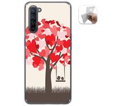 Tumundosmartphone Funda Gel Tpu para Oppo Find X2 Lite diseño Pajaritos Dibujos